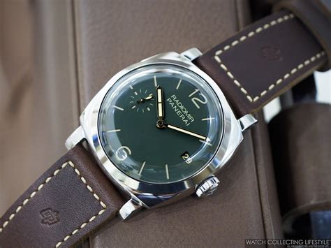 Insider: Panerai Radiomir 1940 3 Days Green Dial PAM 736. One 